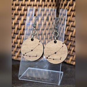 Handmade Zodiac Earrings Capricorn